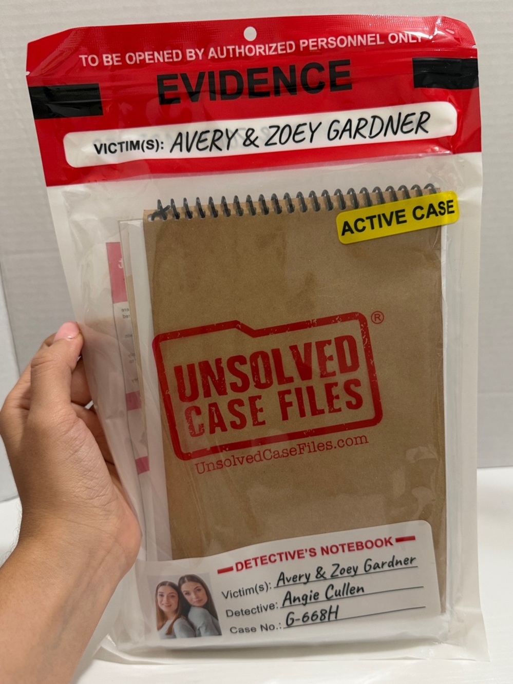 UNSOLVED CASE FILES - Detective Crime Game